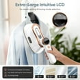 thumbnail image 4 of Travel Steamer Iron for Clothes Mini - Portable Ironing Machine Travel Small Size Portable Steamer Travel College Dorm Home Essentials Steamer for Clothes(White), 4 of 8