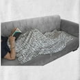 thumbnail image 6 of England Soft Flannel Fleece Blanket, Famous Cities in Monochrome Hand Lettering Style Bristol London Oxford, Cozy Plush for Indoor and Outdoor Use, 50" x 70", Black White Vermilion, by Ambesonne, 6 of 6