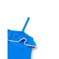 thumbnail image 2 of Wonder Nation Baby and Toddler Girls Asymmetrical Ruffle One Piece Swimsuit with UPF50+, Sizes 12M-5T, 2 of 3