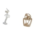 thumbnail image 4 of Figura de escritorio,Estatua de bailarina de ballet,adorno de escritorio para decoración del hogar,Estatua de bailarina moderna,regalo de cumpleaños para la oficina,Estatua abstracta,Estatua, 4 of 7