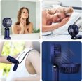 thumbnail image 5 of Portable Serenity Generator, 4-Speed Wind Control Portable Fan, Convenient for Travel and Outdoor Adventures, Ultra-Quiet Performance for Uninterrupted Moments, 90° Foldable for, 5 of 5