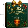thumbnail image 2 of Whiskey Advent Calendar 2025, 24 2D Acrylic Flat Whiskey Bottle Ornaments (No Alcohol) – Christmas Countdown Décor for Tree, Bar Cart & Office, Reusable for Men, Dad, Boyfriend, Secret Santa, 2 of 6