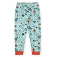 thumbnail image 3 of Sleep On It Infant & Toddler Boys 2-Piece Super Soft Jersey Snug-Fit Pajama Set with Matching Socks - Space , 3T, 3 of 5