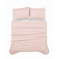 thumbnail image 3 of Cannon Heritage Solid 2-Piece Twin XL Duvet Set in Peach Blush, Polyester , Adult, All Season, OEKO-TEX Certified, 3 of 6