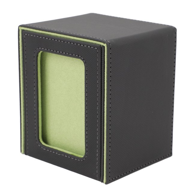 Caja de Mazo de Cartas, Pu Cuero Organia Cajas de Mazo Cierre Magnico Mazo de Cartas Separadas para Cartas de Juego de 100 piezas