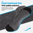 thumbnail image 4 of ARWSER Mens 12 Pairs Ankle Socks, Cushioned Breathable Athletic Low Cut Sports Running Socks for Outdoor Daily Wear, 4 of 7