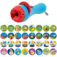 thumbnail image 1 of Kids Story Flashlight Slide Projector Toy Projector Slide Baby Sleeping Story Early Education Toy Kids Holiday Birthday Gift, 1 of 7
