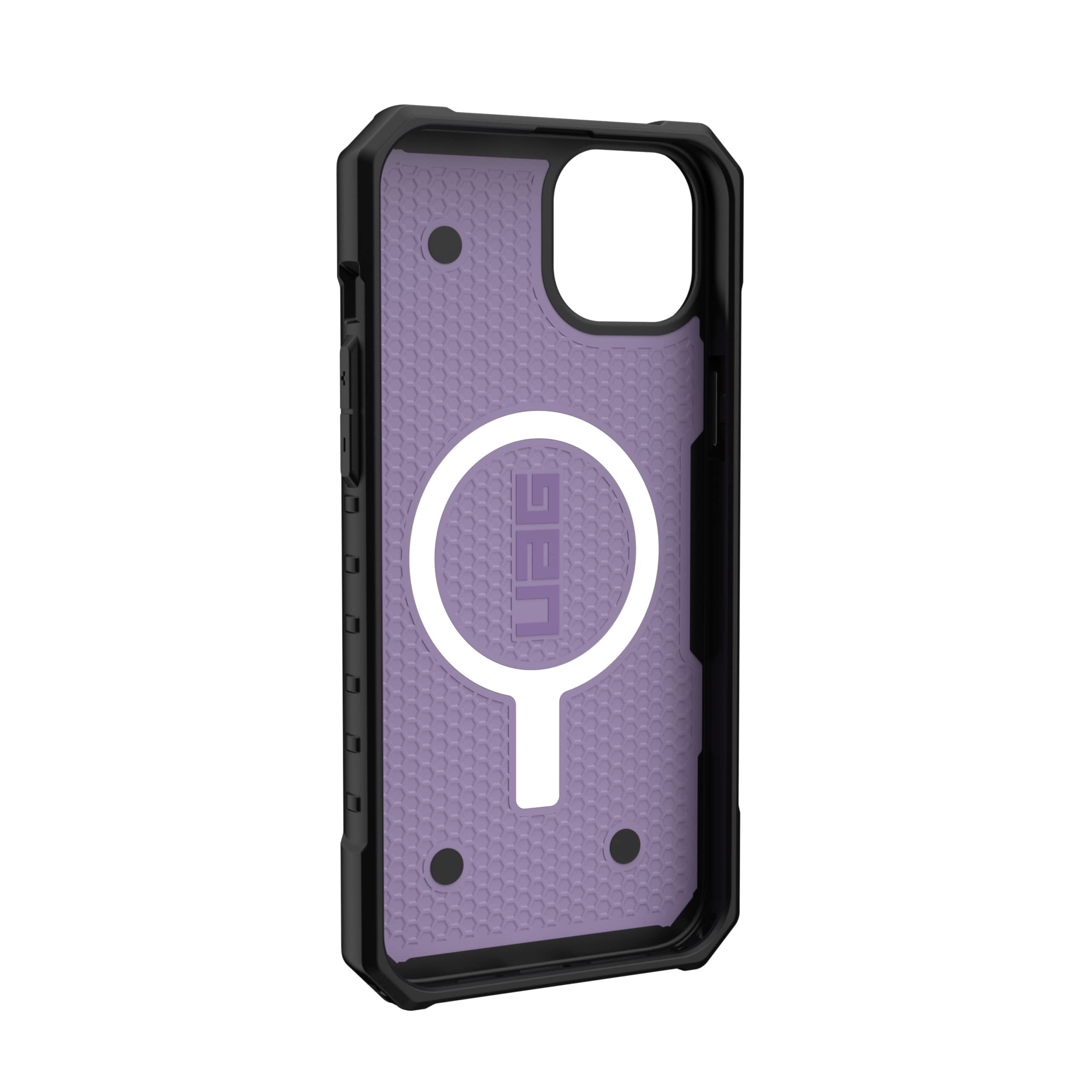 UAG iPhone 14 Plus Case Purple Lilac 6.7" Pathfinder Built-in Magnet Compatible with MagSafe Charging Slim Lightweight Shockproof Dropproof Rugged Protective Cover by URBAN ARMOR GEAR