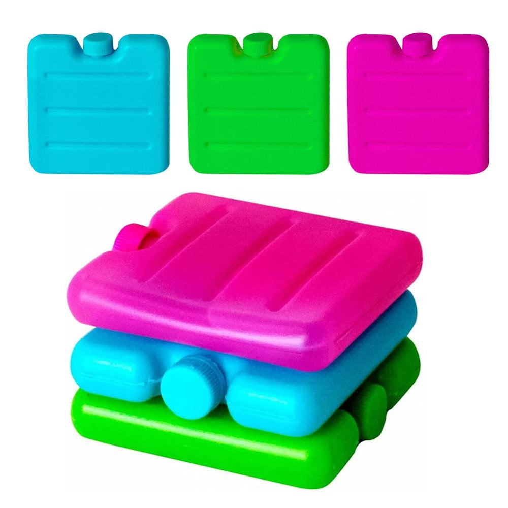 Blocs De Glace Réutilisables Pour Glacière - Packs De Congélation En ABS - Idéaux Pique-nique, Camping, Lunch