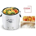 thumbnail image 4 of Portable For Car Truck Home Pot Cooking Soup Porridge Electric Rice Cooker 12V 24V 220V MultiCooker Rice Cookers 12V FOR CAR SUV, 4 of 8