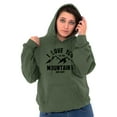 thumbnail image 4 of Love You To Mountains Hiking Couple Hoodie Sweatshirt Women Men Brisco Brands X, 4 of 6