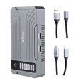 thumbnail image 2 of Bsvklp Caja Disco Duro M.2 NVME SSD RAID Caja Unidad Estado Sólido Doble Bahía 20Gbps, 2 of 9