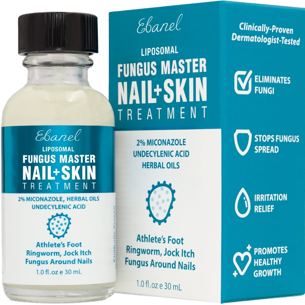 Ebanel Fungus Master Antifungal Treatment For Athletes Foot, Ringworm