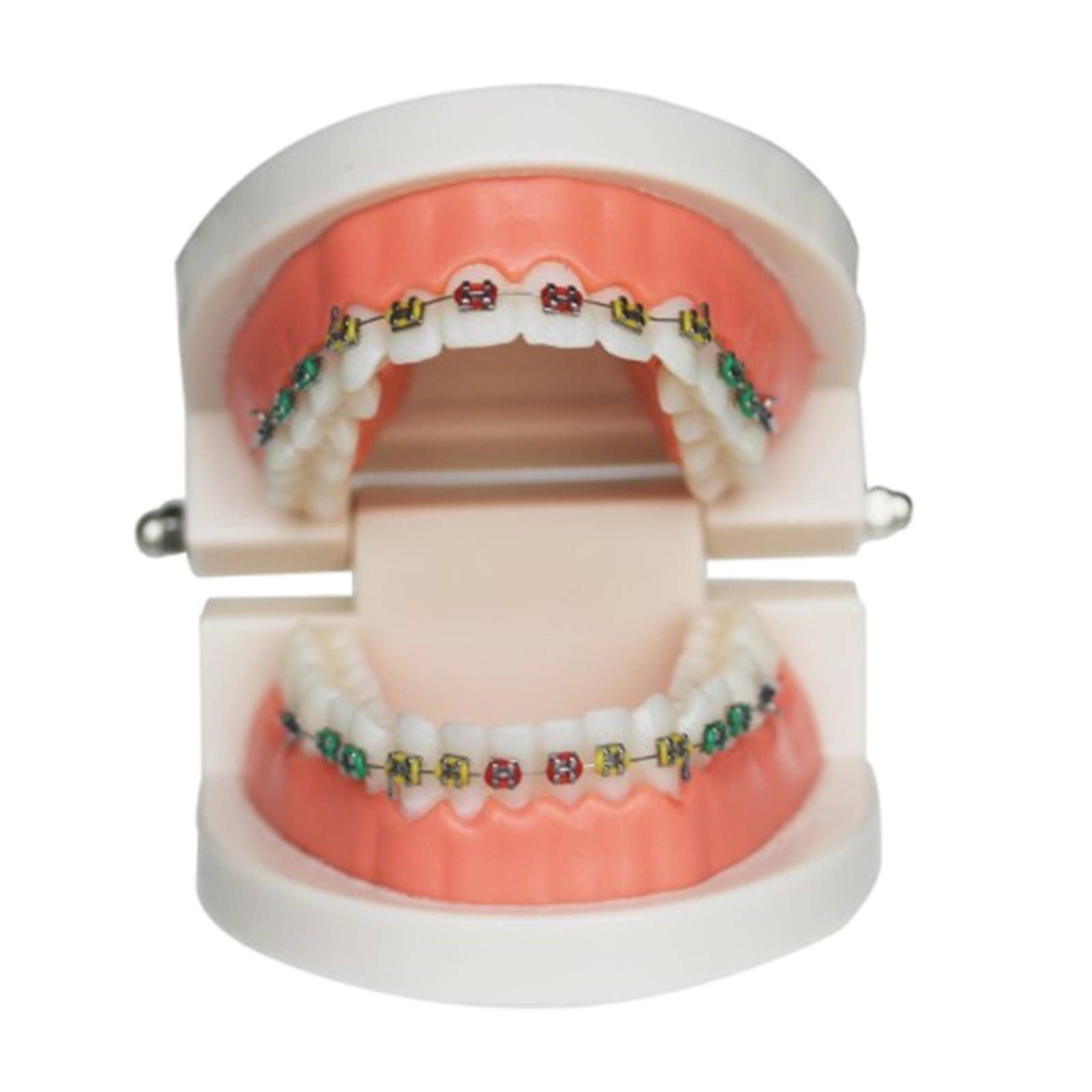 Fake Braces,Kids Fake Braces Lip Protector Colorful Braces Wire,Teeth Braces Wire Stylish Teeth Cosplay Braces for Dentists Kids