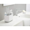 thumbnail image 4 of Joseph Joseph 70510 EasyStore Toothbrush Holder Bathroom Storage Organizer Caddy, Large, Gray, 4 of 5
