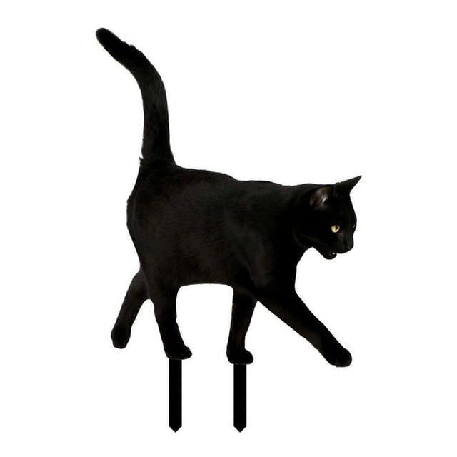 Acrylic Simulation Cat Garden Stake Decorative Sign Ornaments Art Crafts for Courtyard Yard Lawn Home Decorations Supply