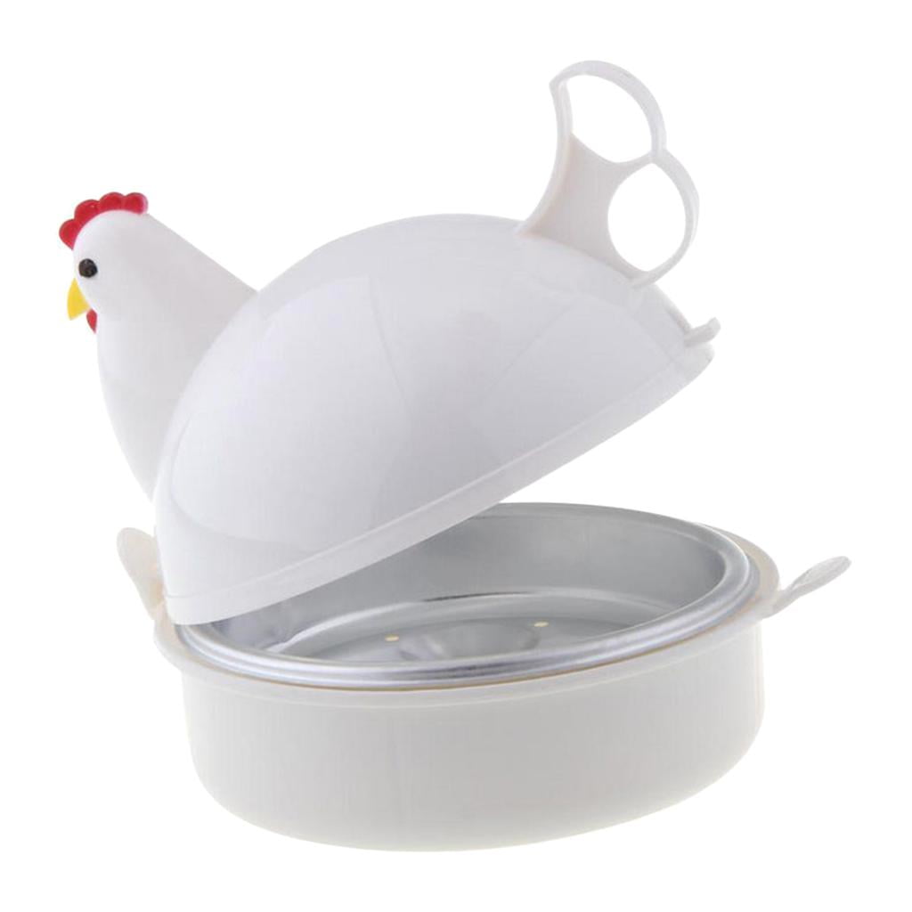 Cookware Microwave Steamer Egg Cooker Kitchen Tools & Gadgets Double Cup