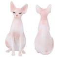 thumbnail image 1 of Modelo de gato sin pelo Decoración, Modelo de gato sin pelo de simulación Modelo de gato sin pelo de simulación Modelo de gato sin pelo Adorno Claridad notable, 1 of 14