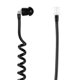 thumbnail image 2 of Tubo de aire desmontable negro con auriculares para tubo acústico de radio bidireccional Motorola sidaley TX0246-00, 2 of 2