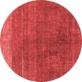 thumbnail image 1 of Ahgly Company Indoor Round Oriental Red Industrial Area Rugs, 8' Round, 1 of 4