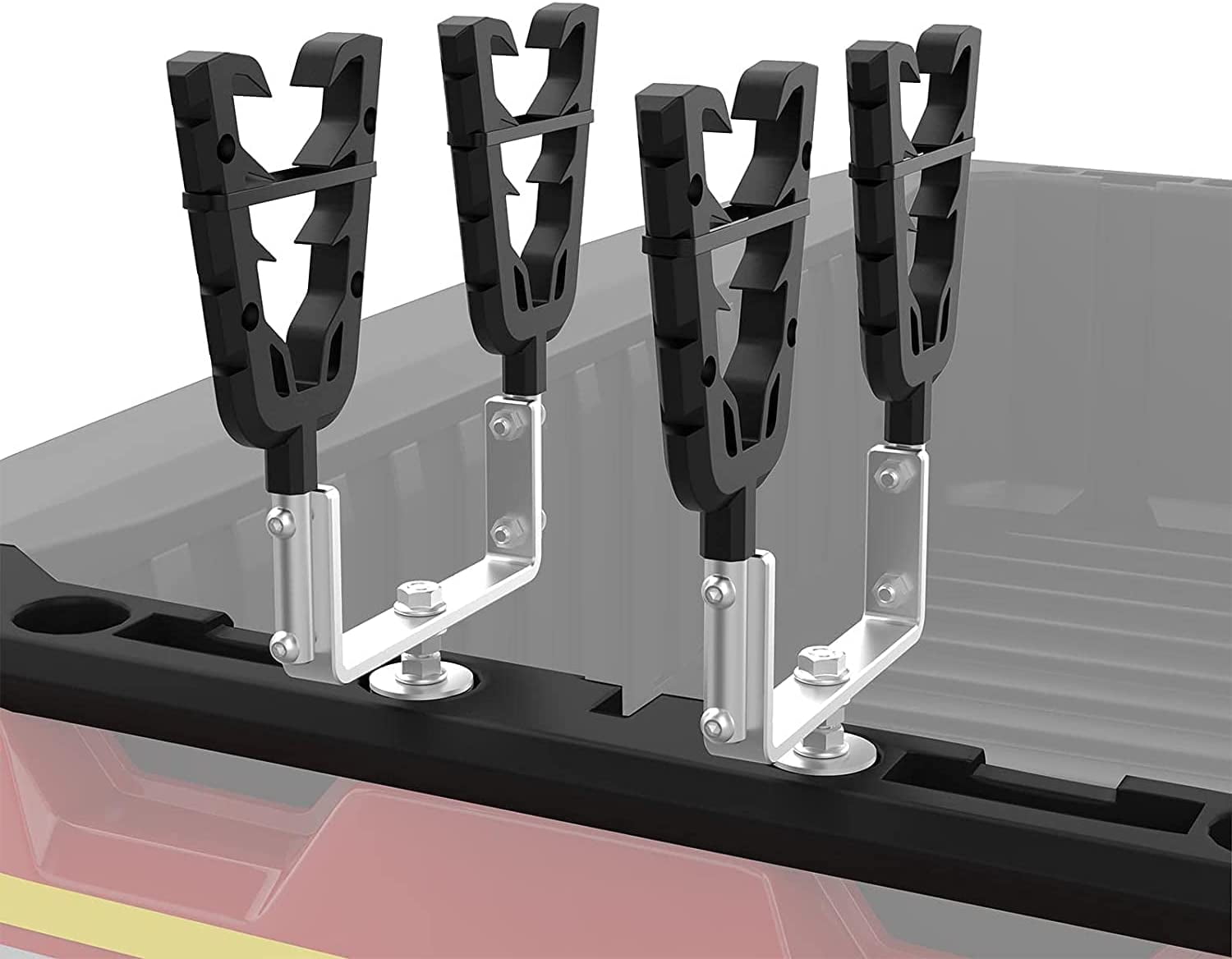 kemimoto UTV Gun Mount Tool Rack Holder Bow Rifle Tool Rack Compatible