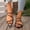 Black, variant on Women's Flat Sandals Pointy Toe Thin Strap Open Toe Breathable Slides Summer Beach Vacation