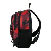 Eastsport Surge Sport Backpack, Red Jagged Shape