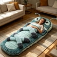thumbnail image 6 of Hugging Sleeping Bags, Plush Cocoon Sleeping Bag, Pull Cord Sleeping Bag, Full Body Plush Lounger, Indoor Cozy Reading Nest, Animal Sleeping Bags for Adults, 6 of 7