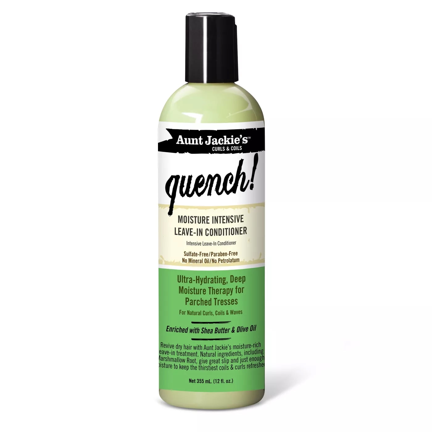 Aunt Jackies Quench Moisture Leavein, 12 Oz.
