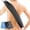 Blue + Charcoal Gray, variant on Back Scrubber for Shower Nylon Bath Towel Washer Exfoliating Washcloth Rear Japanese Stretchable Strap Wash Cloth Body Exfoliation 2 Pack