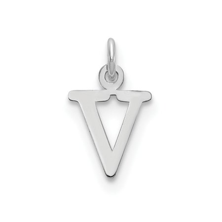 10KW Cutout Letter V Initial Charm