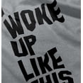 thumbnail image 5 of I Woke Up Like This Sleepy Naptime Toddler Boy Girl T Shirt Infant Toddler Brisco Brands 2T, 5 of 6