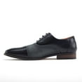 thumbnail image 2 of Men's D-582 Baker Derby Cap Toe Lace Up Combined Dress Shoes, Black, 10, 2 of 5