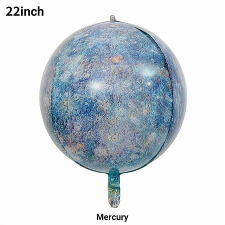 22 Inch 4D Starry Sky Sun Moon Space Eight Major Planets Series Aluminum Film Balloon Decoration Layout Scene Balloons