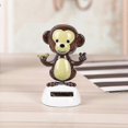 thumbnail image 3 of Solar Cartoon Figure Ornament For Car Dashboard Dynamic Dancing Animal Tabletop Decoration For Home Desktop Office 26s, 3 of 4