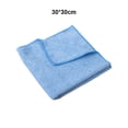 thumbnail image 3 of Inteprter Paño de limpieza de microfibra toalla absorbente Bar restaurante cocina baño paño ventana piso limpieza paño de cocina Cocina y Comedor Azul 30x30cm, 3 of 6