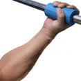 thumbnail image 4 of Barbell Grips - Thick Dumbbell Grips Arm Blaster Adapter with High-Density Silicone Rubber, Bar Grips for Weightlifting Muscle Growth Rapidly and Hands Stress Relieve,Blue, 4 of 7