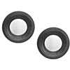eCustomrim 2-Pk ST185/80D13 Trailer Tires Bias Ply Load C 1480# 185/80 D 13 2 Yr Warranty