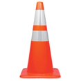 thumbnail image 1 of Tatco 25900 Traffic Cone, Orange & silver, 1 of 2