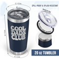 thumbnail image 3 of Gifts For Dad From Daughter, Son - Father''s Day, Christmas, Birthday Gifts For Men, Presents For Dad, Bonus Dad, Stepdad Gifts, Husband Gifts From Wife - 20 Oz Stainless Steel Tumbler, 3 of 6