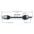 thumbnail image 1 of TrakMotive CV Axle Shaft HO-8180 Premium; OEM Replacement, 1 of 5