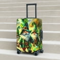 thumbnail image 6 of Logiee st. patrick’s day gnomes Print Travel Luggage Cover,Suitcase Protector, Washable Elastic Suitcase Baggage Cover,Closure for Wheeled Suitcase Fit 18-32 Inch Luggage-Large, 6 of 7