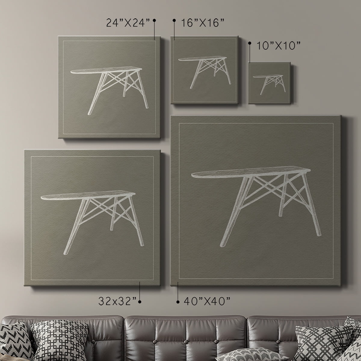 Wexford Home Laundry Tips VII-Premium Gallery Wrapped Canvas, 24" x 24" - Ready to Hang