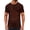 A003-Brown, variant on Men's Cycling Jersey Full Zip Riding Clothing Mountain Bike Tops Quick Dry - Bike Shirts