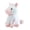 Pink, variant on 9.8in Colorful Sitting Plush Pony, Stuffed Horse Toy, Soft Animal Plushie for Home Decoration, Vibrant Stuffed Animal Ornament for Living Room, Pink