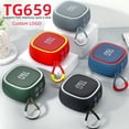thumbnail image 2 of Altavoz Bluetooth TG659, subwoofer inalámbrico para exteriores, minialtavoz de audio portátil, tarjeta de audio de regalo, 2 of 6