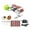 Set2, variant on Horizontal Mini Belt Sander Electric Sanding Polishing Grinding Machine Grinding Sander Grinder Small Sand-belt Machine ,Easy Operation