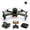 Black a, variant on ESULOMP Mini Drone with 1080P Dual HD FPV Camera Remote Control Toys Gifts for Boys Girls with Altitude Hold Headless Mode Start Speed Adjustment