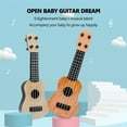 thumbnail image 2 of 21 inch Ukulele 4 String Mini Guitar Musical Instruments Educational Learning Toys for Kids Music Lover Playing Style C, 2 of 6