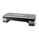 thumbnail image 1 of de ejercicio aeróbico Stepper con superficie texturizada antideslizante, estable, ajustable para entrenamiento en interiores y exteriores 68cm, 1 of 8